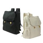Cotton Backpacks with Zipper Closure - Image 2