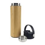 Bamboo Flask with Tea Infuser - Image 2