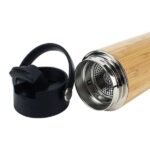 Bamboo Flask with Tea Infuser - Image 3