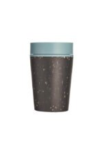 Circular Cup 8oz Black & Faraway Blue - Image 3