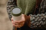 Circular Cup 8oz Cream & Honest Green - Image 6