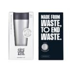 Circular Cup - Recycled Stainless Steel Cup 12oz - Image 4