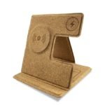 FARO - @memorii Mag 3 in 1 Foldable Cork Wireless Charger - Image 9