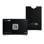 Santhome Card - Digital Business NFC Card - Black - Image 3