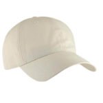 FLEX - Santhome Recycled 6 Panel Relaxed Fit Cap - Beige - Image 4