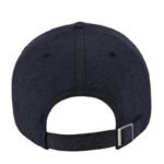 FLEX - Santhome Recycled 6 Panel Relaxed Fit Cap - Navy Blue - Image 3