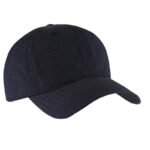 FLEX - Santhome Recycled 6 Panel Relaxed Fit Cap - Navy Blue - Image 4
