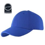 TITAN - Santhome Recycled 6 Panel Adjustable Cap - Royal Blue - Image 2