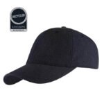 FLEX - Santhome Recycled 6 Panel Relaxed Fit Cap - Navy Blue - Image 2
