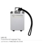 Luggage Tags White - Image 3