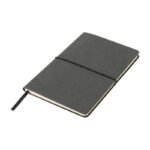 KOTEL - eco-neutral A5 Recycled Leather Soft Cover Notebook - Black - Image 2