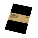 NEYA - eco-neutral Stone Paper Tree-Free Notebook - Black - Image 4