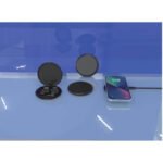 OSLO - @memorii Recycled 15W Wireless Charger Multi - Cable Set - Blue - Image 7