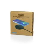 OSLO - @memorii Recycled 15W Wireless Charger Multi - Cable Set - Black - Image 8