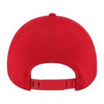 TITAN - Santhome Recycled 6 Panel Adjustable Cap - Red - Image 4