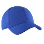 TITAN - Santhome Recycled 6 Panel Adjustable Cap - Royal Blue - Image 5