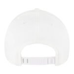 TITAN - Santhome Recycled 6 Panel Adjustable Cap - White - Image 4