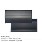 Aluminum Wall Sign Holders for Display Signage - Image 6