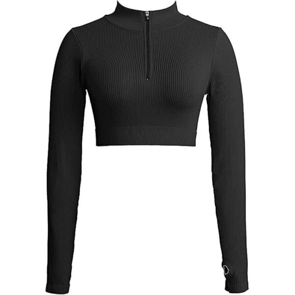 Long Sleeve Crop Top Activewear
