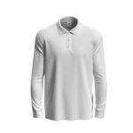 Long Sleeve Polo Shirt - Image 2
