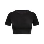 Short Sleeve Crop Top Activewear - Image 4