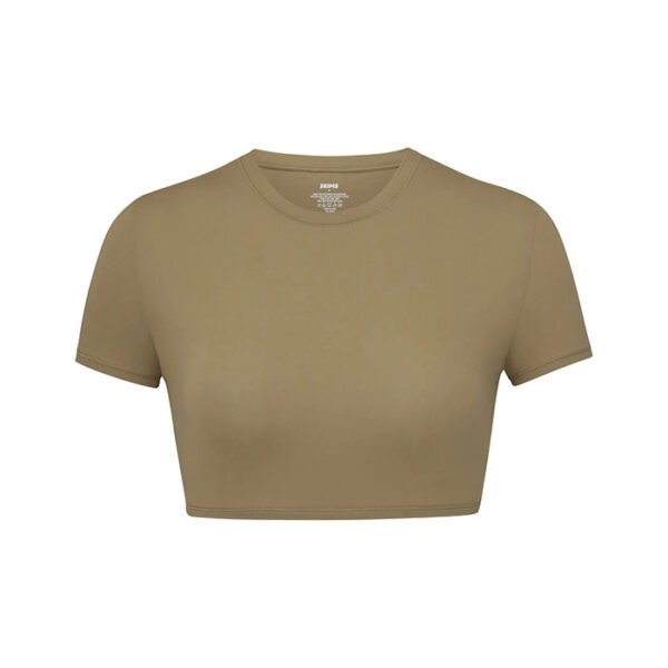 Short Sleeve Crop Top Activewear - Image 2