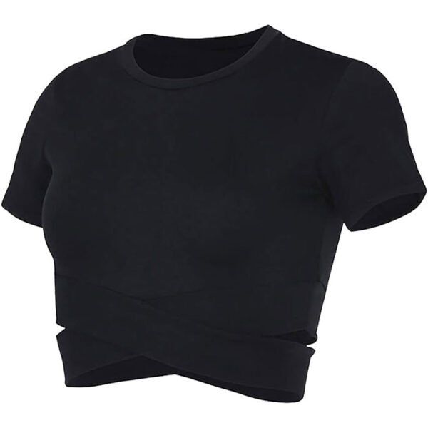 Short Sleeve Crop Top Activewear