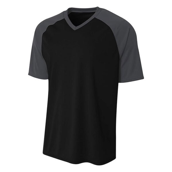 Short Sleeve V-Neck Sports Jersey