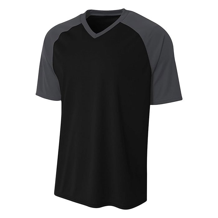 Short Sleeve V-Neck Sports Jersey