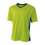Short Sleeve V-Neck Sports Jersey - Image 3
